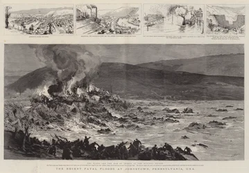 The Recent Fatal Floods at Johnstown, Pennsylvania, USA